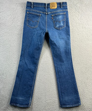 Vintage Levis Jeans Mens 38x34 Fits 37x33 Denim 517 Bootcut 90s Made in USA
