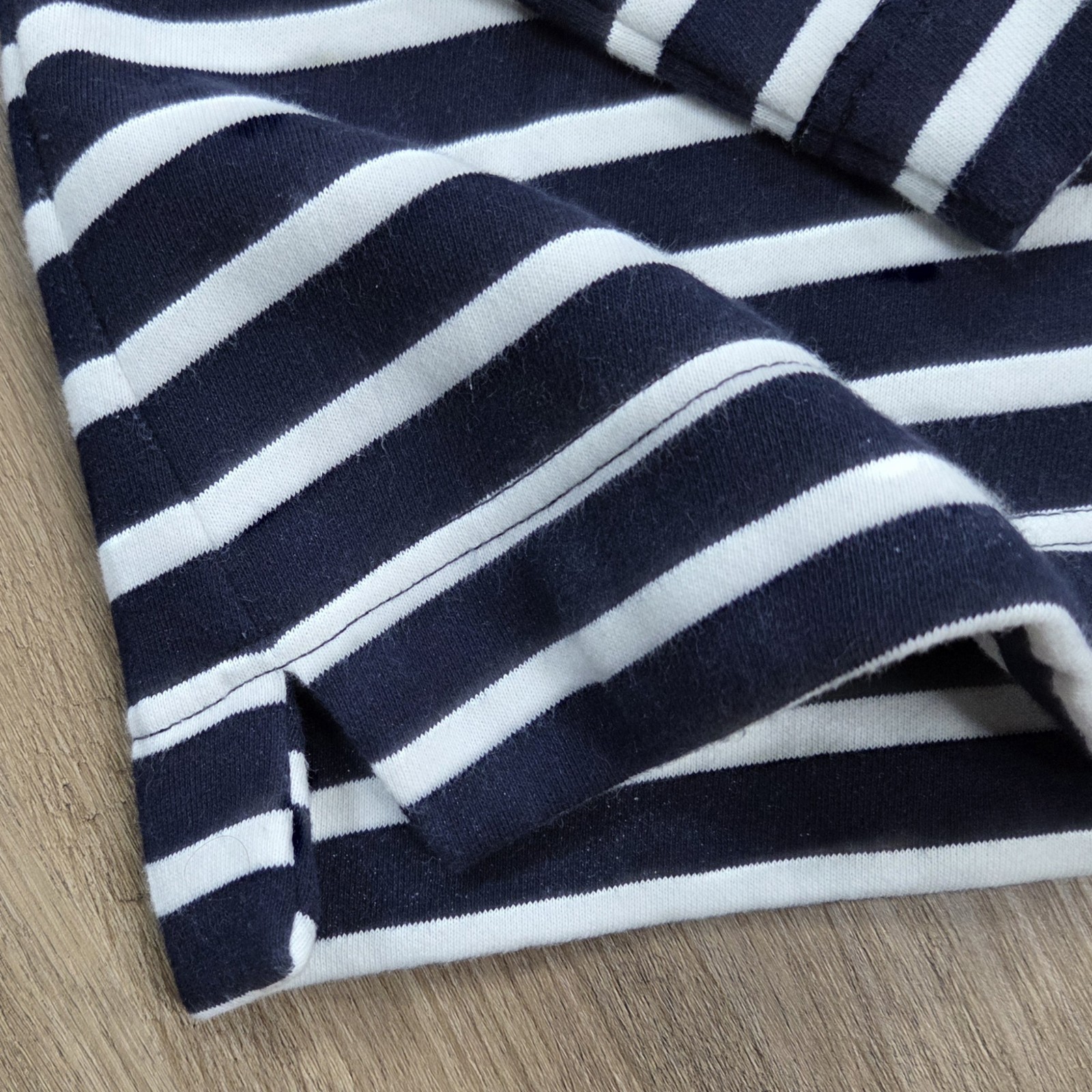 Talbots V-Neck Pullover Collared Striped Womens L… - image 4