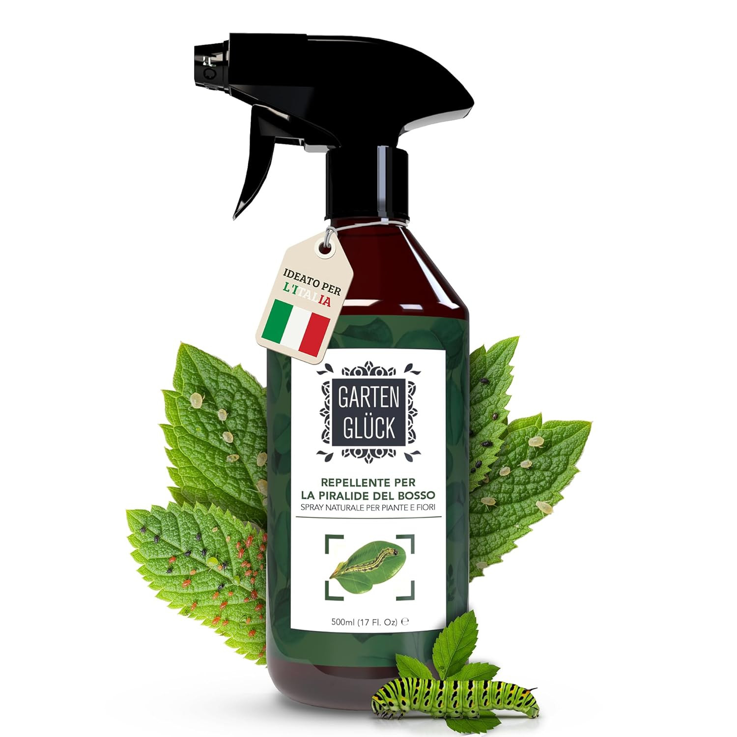 Insetticida Piralide del Bosso 500ml | Spray Bruchi e Larve Piante