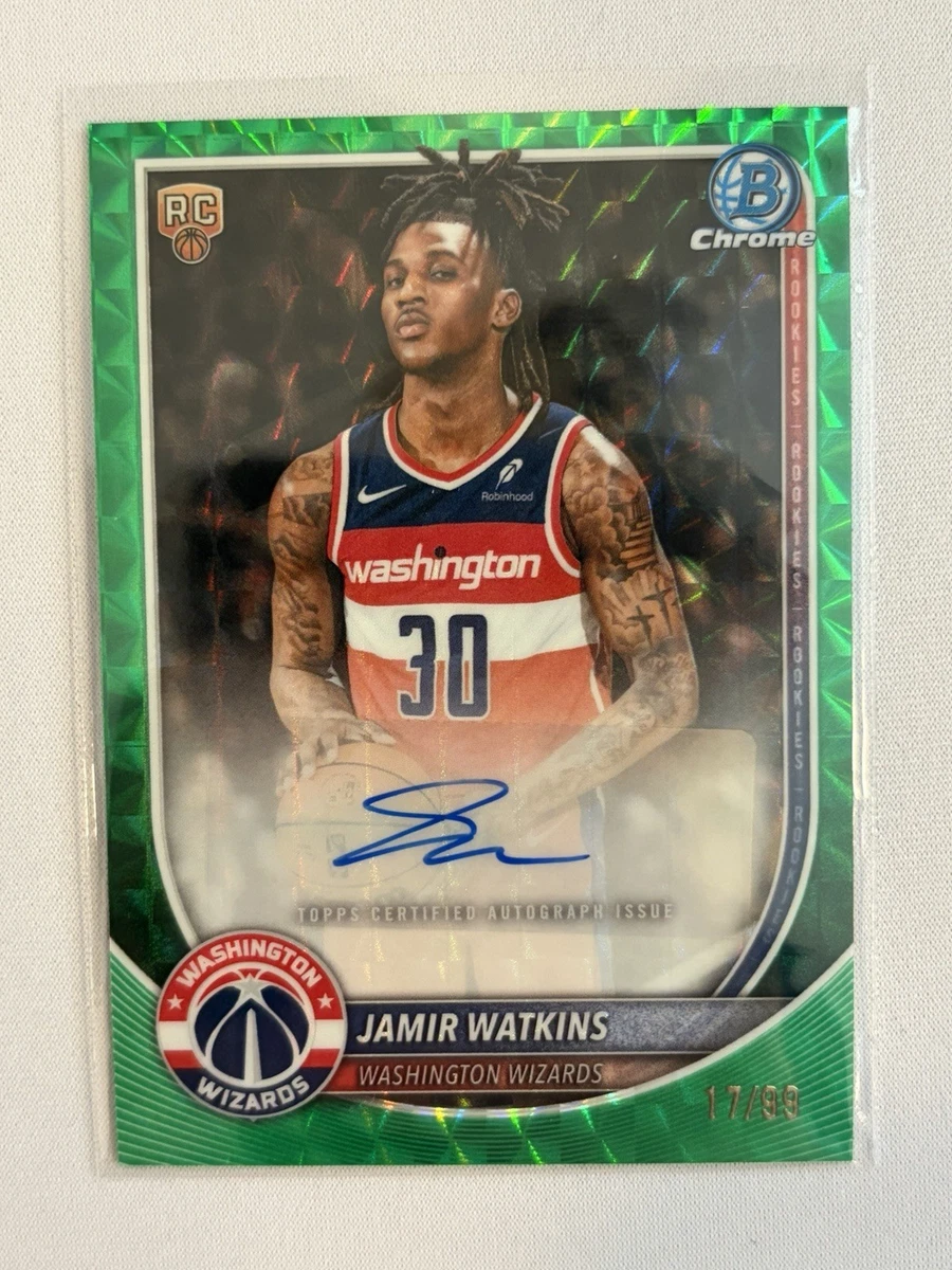 Washington Wizards Basketball Original Autographed Sports Trading