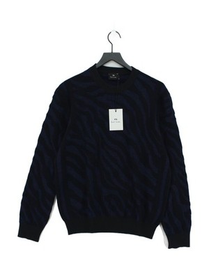 Paul Smith Men's Jumper M Multi 100% Cotton Crew Neck Pullover New with tags