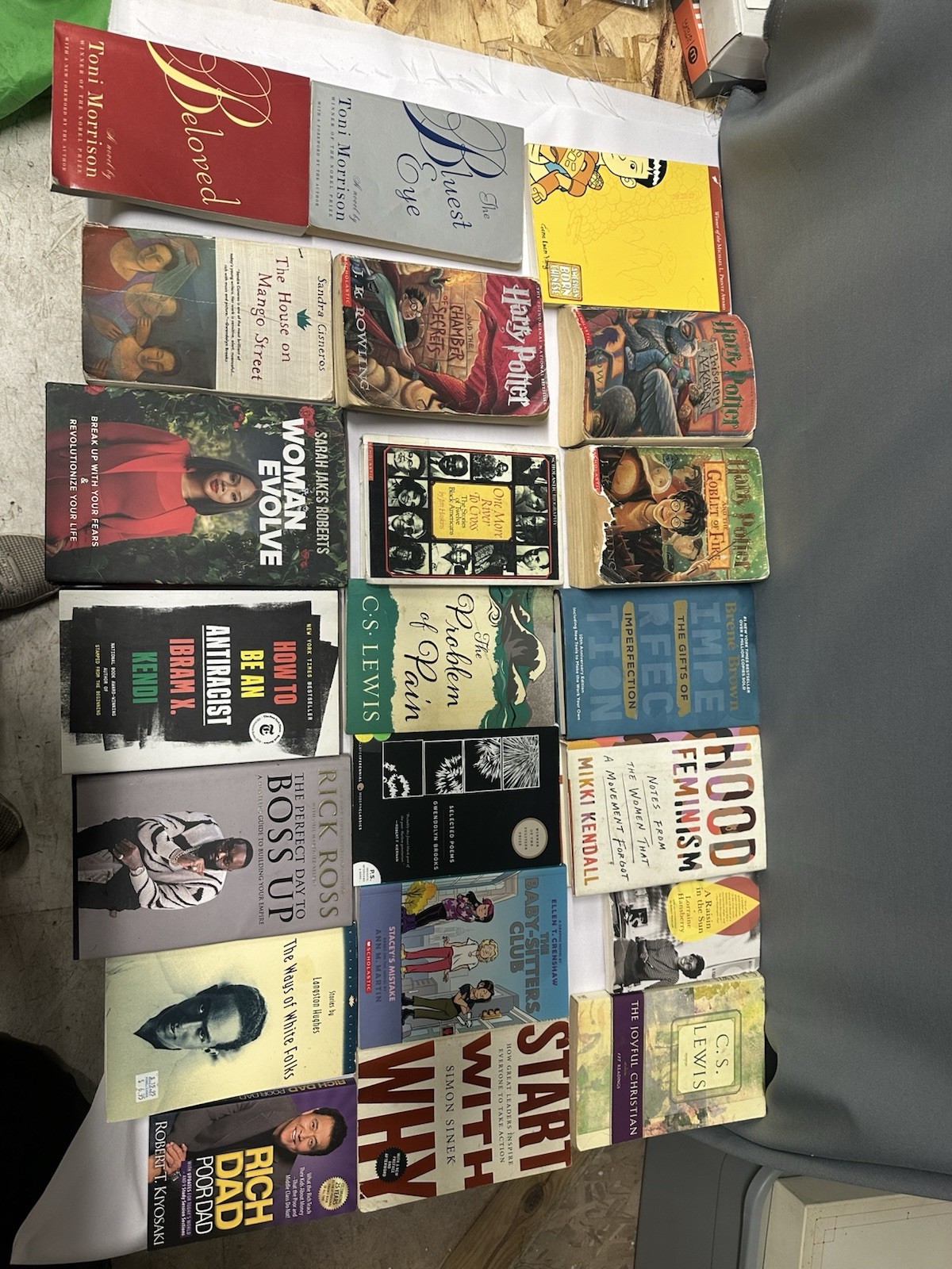 Large Book Lot ~60 Books-Literary Classics, YA, Children’s, Fiction & Nonfiction