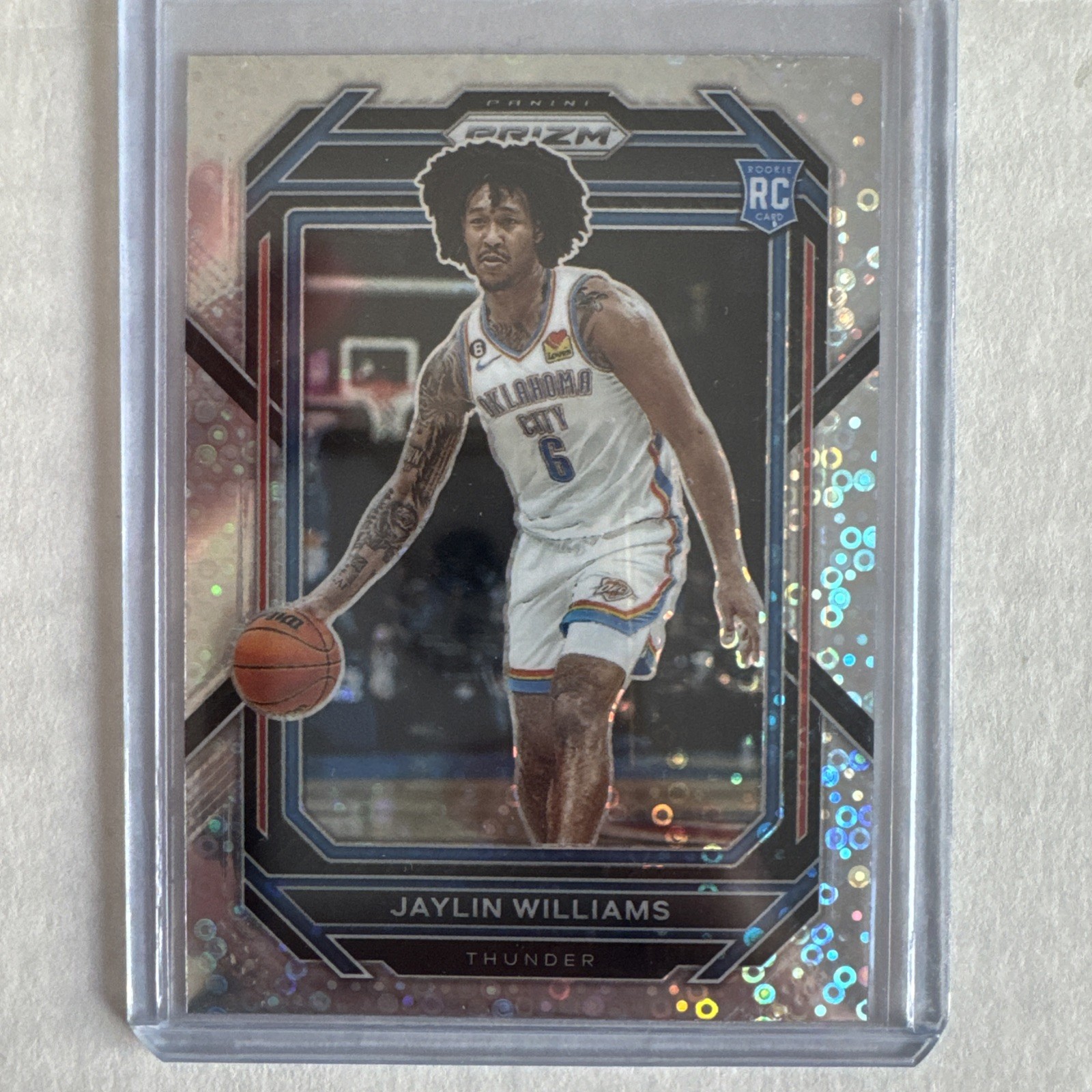 2022-23 Panini Prizm - Jaylin Williams #247 Ice Prizm (RC)
