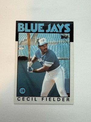 1986 Topps Cecil Fieler # 386 Baseball Card Preowned