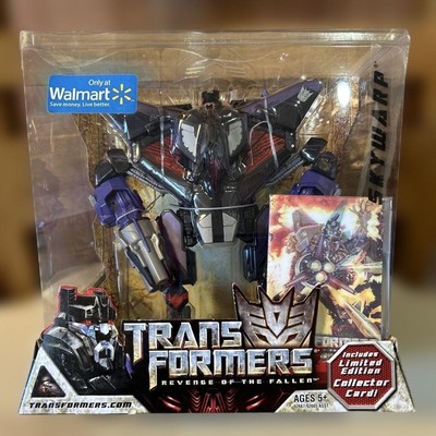Transformers Revenge Skywarp Walmart Exclusive Sealed New Figure