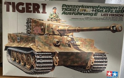 Tamiya Panzer Tiger I Bausatz 1:35 Neu