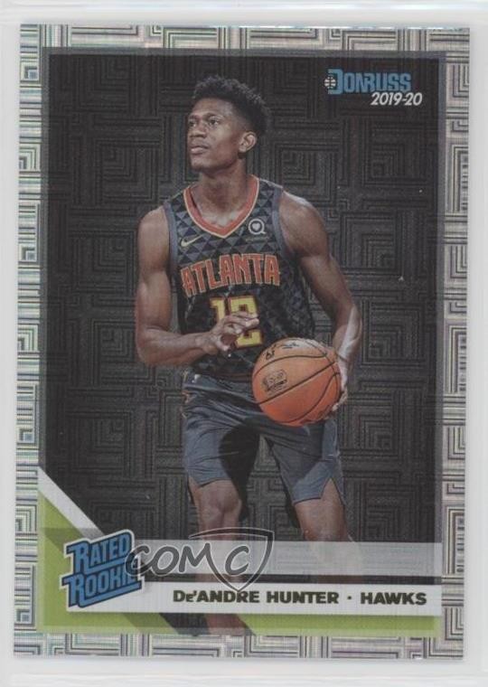 2019-20 Panini Donruss Rated Rookie Infinite De'Andre Hunter #204 qc6