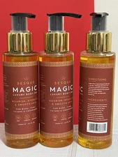 BESQUE Magic Luxury Body Oil 3.4 fl Nourish Hidrate & Smooth Skin (3 Pack)