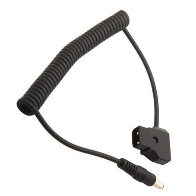 Spiralkabel D-Tap Stecker Auf DC 5,5 X 2,5 Mm Für DSLR Power V-Mount Anton Akku
