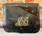 Rare Original Maryland National Guard US Civil War Leather Cartridge Box L@@K