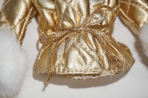 Barbie Fashion Avenue #14299-14980 Cappotto Oro Giacca Collant Leopardato Mattel 1995 - Foto 7 di 9