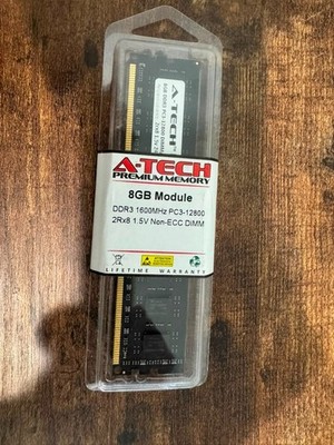 A-Tech Premium Memory 8GB DDR3 1600MHz PC3-12800