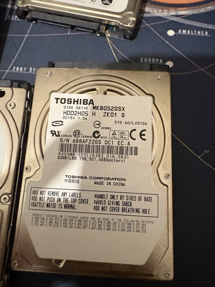 10x Stück HDD Festplatte" Konvolut   - Bild 2 von 4
