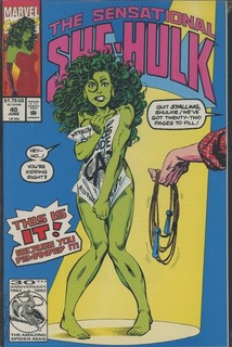 Sensational She Hulk #40 Marvel 1992 Comic Book