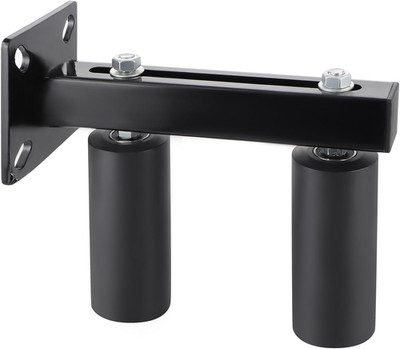 Slide Gate Guide Roller, 6'' UHMW Hard Nylon Guider, Adjustable Sliding Gate