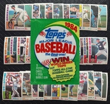 1984 Topps MLB BASEBALL Cards Complete Your Set U Pick Don Mattingly 3/4