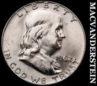 1962-D Silver Franklin Half Dollar - Choice Gem Brilliant Unc++  Lustrous  #i147