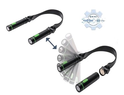 JML Hals LED tragbar Handwerk/Arbeit/Leselicht magnetische Taschenlampen abnehmbar 
