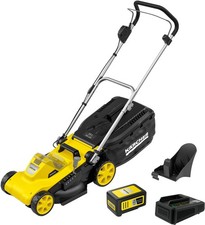 K&Auml;RCHER Akku-Rasenm&auml;her LMO 3-18 Battery Set 18V 34cm 5Ah 35L Mulch B-WARE