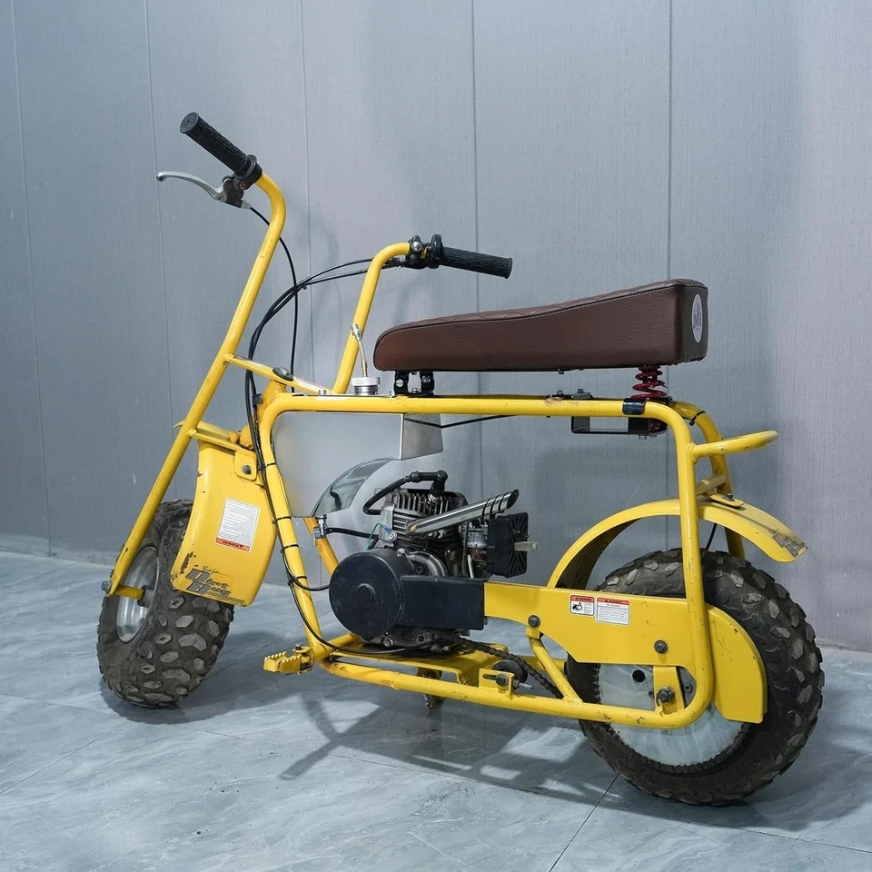 Mini tanque de combustible de gasolina para bicicleta de acero inoxidable para Coleman CT200U Baja DB30, Doodle Bug Foto 4 de 4