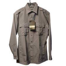 Blauer grey super shirt button down shirt nwt size 15.5