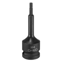 "4Mm Sechskant-Schlagschrauber-Bit H4 1/2\" CR-MO F. Auto-Mechaniker 1 StüCk"
