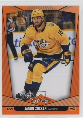 2024-25 O-Pee-Chee Orange Border 12/25 Jason Zucker #265 04cw