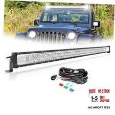 52 Inch 675W LED Light Bar - Spot/Flood Combo Beam Driving 52in Wiring Kit