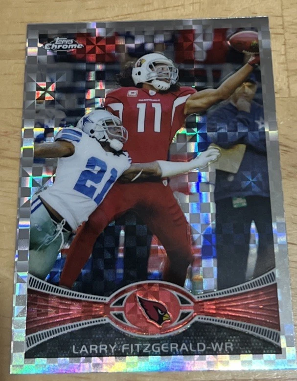 2012 Topps Chrome Xfractor Larry Fitzgerald #141