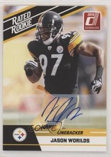 2010 Donruss Rated Rookie Box Set Auto Jason Worilds #46 Auto 00q8