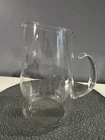 Vintage Pyrex 2 Qt Clear Glass Pitcher Made in USA Mid Century Modern MCM Open
