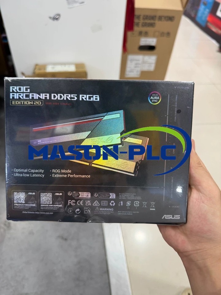 Memory Expander NEW ASUS ROG 20th Anniversary Edition Memory Module 48GB(2400x2)DHL | eBay