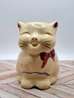 Vintage Shawnee Pottery " Puss in boots" Kitty Cat Creamer From 1940's USA 4.75"