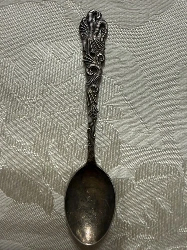 Antique International Frontenac Sterling Silver Demitasse Spoon 3 7/8" length