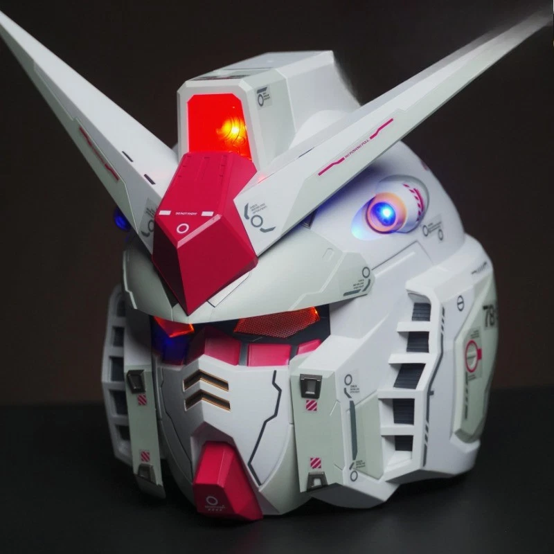 Gundam Helmet Cosplay Headgear Light - Up With Sound Effects Collectible Gift - Image 3 of 4