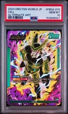 PSA Dragon Ball Fusion World Cell L FB02 070 Trading Card Rare Authentic
