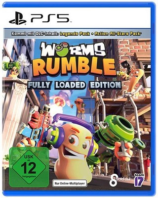 Worms Rumble  PS-5  Online nur Onlinelinemultiplayer - NBG - (SONY  PS5 / Onlin