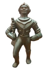 Vintage 1950s ARCHER AJAX Plastic Green Spaceman 4 Inch