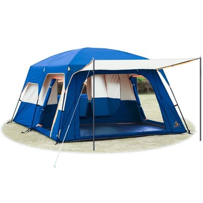 KTT Extra Large Tent 10-12-14 Person(B),Family Cabin Tents,2 Rooms