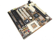 Untested VIA VT82C586B Motherboard Socket 7 Retro Isa PCI Simm Sdram