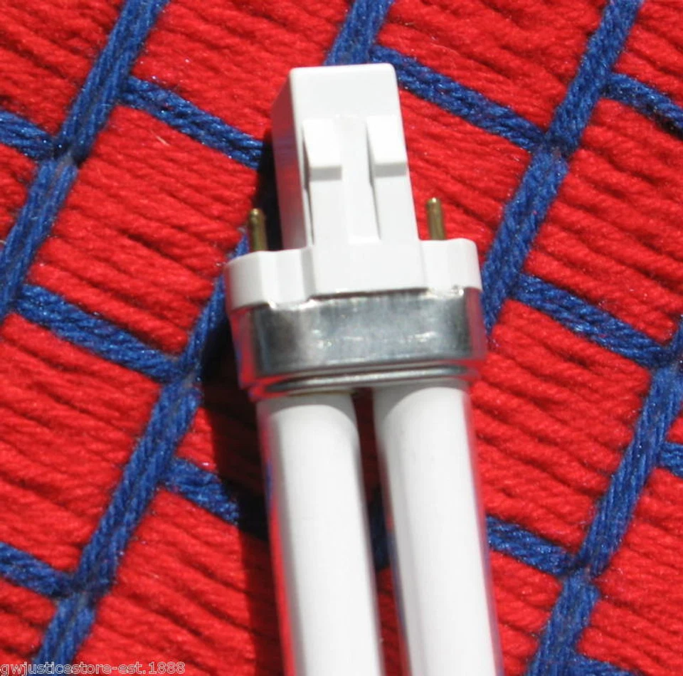 2 VITA-LITE fluorescent 13w light bulb fits desk lamp Ott-lite PL13A 2 pin 91CRI - Image 2 of 4