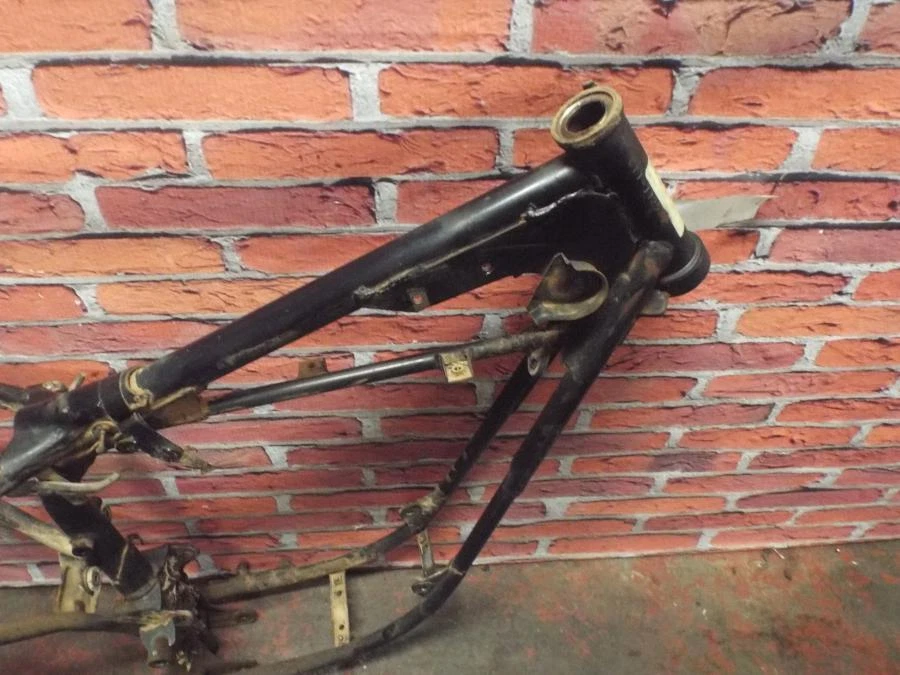 Cuadro chasis Yamaha CT1 Early DT175 1972 CT2 CT3 CT1-112571 en nuevo Foto 3 de 4