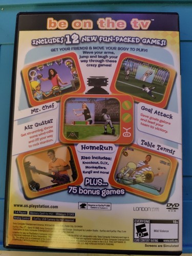 Eye Toy Play 2 (Sony Playstation 2, PS2) Complete CIB & Tested - Picture 3 of 3