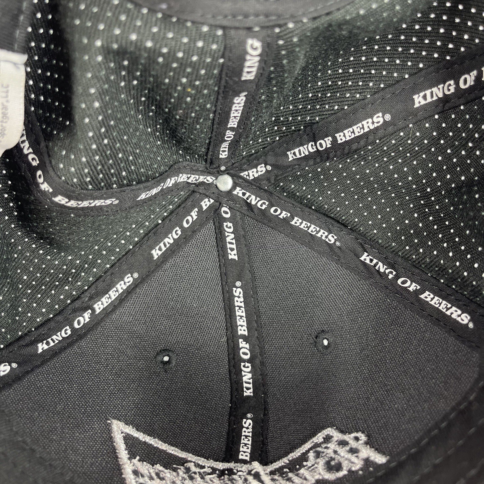 Budweiser Hat Cap Black Baseball Snapback Patch B… - image 11