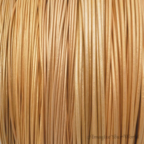 Cavo in vera pelle tagliato su ordinazione per cortile 1,5 mm 2 mm 3 mm allacciatura rotonda - Foto 8 di 10