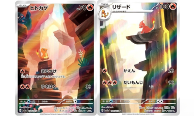 2Pcs Japanese Charmander Charmeleon AR Set 168/165 169/165 SV2a