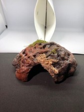 Arboreal Attitudes Small Weighted Ground Hides For Terrariums And Cages