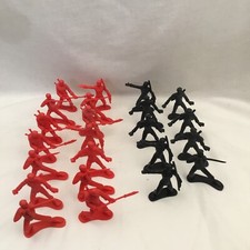 Lot Of 23 VINTAGE GREENBRIER INTERNATIONAL 3.75  NINJA 9 Black 14 Red Nice 