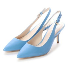 NWB COLE HAAN VESTA SLINGBACK PACIFIC COATS BLUE LEATHER PUMPS LOW HEELS SIZE 6B