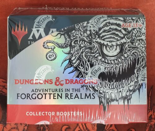 MTG Magic D&D Adventures in the Forgotten Realms Collector Boosters Box Sealed